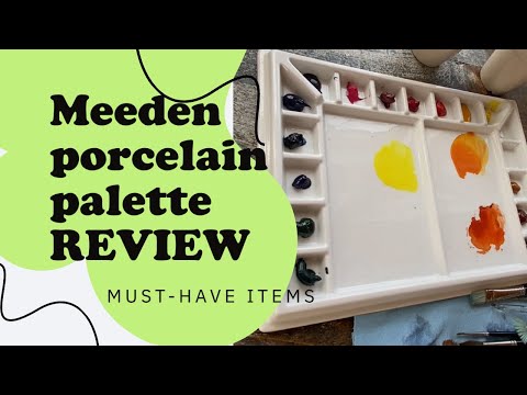 Meeden Porcelain palette (review)