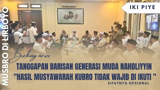 Download lagu WADUH‼️HASIL MUSBRO DI LIRBOYO TIDAK WAJIB DI IKUTI (BNM)⁉️ mp3