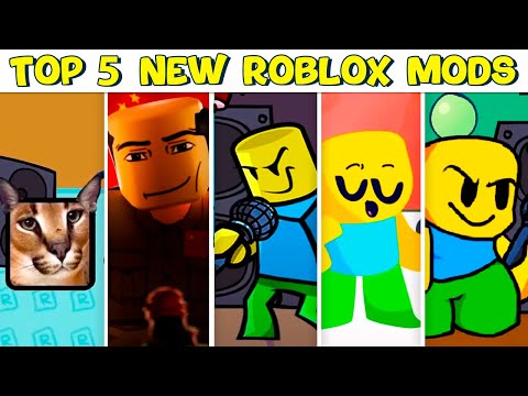 Top 5 New Roblox Mods in FNF - Friday Night Funkin'