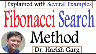 Fibonacci Search Method