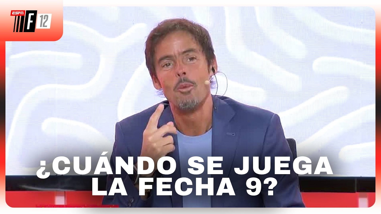 REUNIÓN CLAVE EN AFA: ¿cuándo se jugará la fecha 9? Información EXCLUSIVA en #ESPNF12