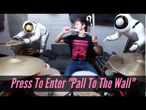Frederik K. Hansen - Press To Enter "Pall To The Wall" // Drum Cover