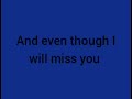 Roy Orbison: Life Fades Away (Lyrics)