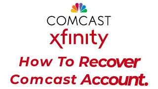 How to Recover Comcast Account l Reset Password - Xfinity 2021