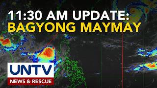 Bagyong Maymay at Bagyong Dolphin, binabantayan ng PAGASA