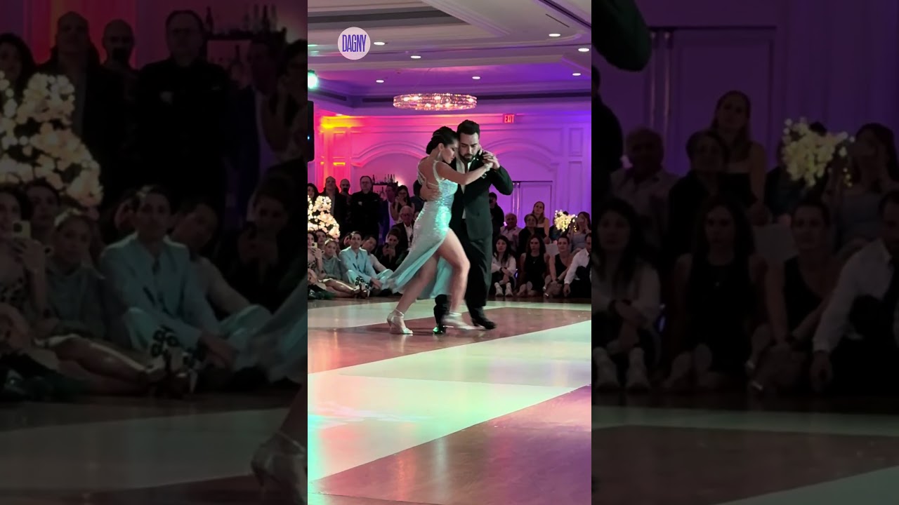 Video thumbnail for Clarisa Aragón & Jonathan Saavedra Argentine tango performance to Bochinche at SoCal 2025 (1/13)