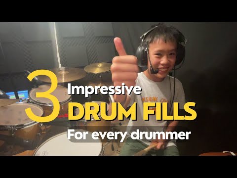 3 Drum Fills That IMPRESS Your Friends - Drum Lesson