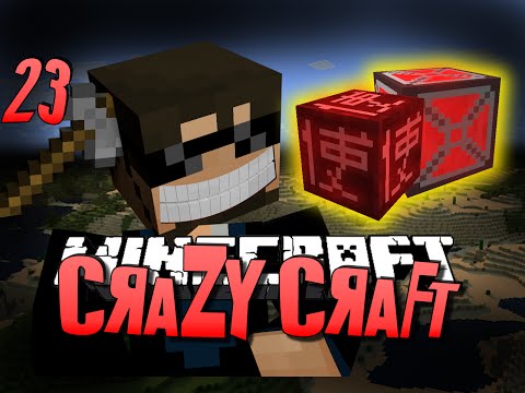 Minecraft CRAZY CRAFT 23 - BLOOD MAGIC ARMOR OP (Minecraft Mod Survival)