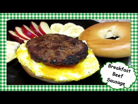How To Make Beef Breakfast Sausage ~ Homemade Breakfast Sausage Patties