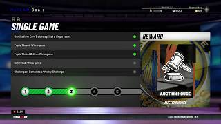 NBA 2K19 MyTeam Auction House Locked - You Must Win 2 Online Games To Unlock It I Can