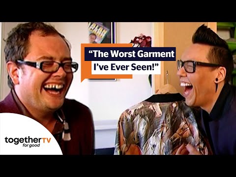 Gok Wan Hilariously Examines Alan Carr's Questionable Wardrobe | Gok's Fashion Fix