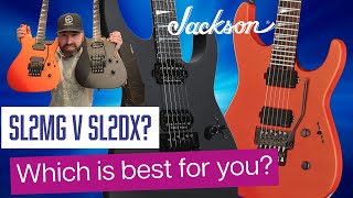 Video thumbnail for JACKSON GUITARS AMERICAN SERIES SHOOTOUT SL2DX V SL2MG WHICH IS BEST FOR YOU?  JB v 81? by Ninecore Neil