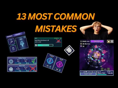 13 common mistakes in the tower mobile