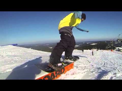 MINI Snowpark Feldberg: Snowboard Spring Park Laps - 09.03.2014