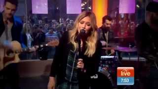 Hilary Duff / All About You || Live at Sunrise || (09/11/2014)