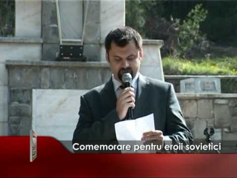 Comemorare pentru eroii sovietici