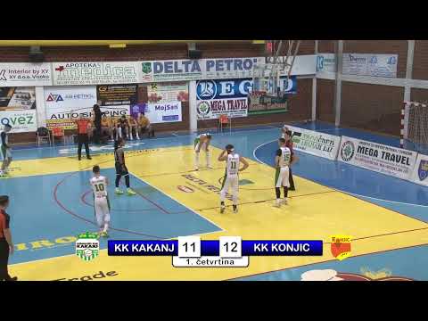 KK Kakanj - KK Konjic - A1 Liga KSBIH Kolo br:13