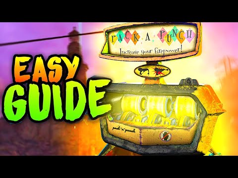 TAG DER TOTEN GOLDEN PACK A PUNCH EASY GUIDE (How to Pack-a-Punch Tutorial, ALL LOCATIONS)