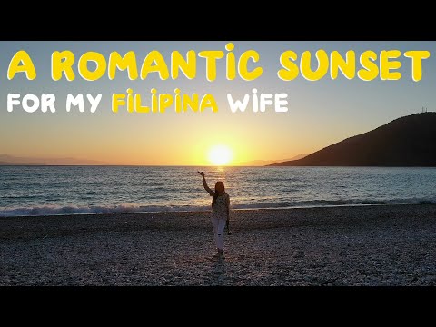 A romantic sunset for my wife (Psatha beach) | Ένα ρομαντικό ηλιοβασίλεμα στη Παραλία Ψάθας