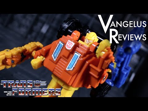 Transformers G1 Scoop with Holepunch & Tracer - Vangelus Review 475