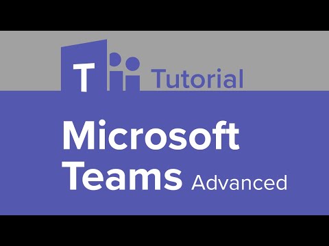 Microsoft Teams Tutorial