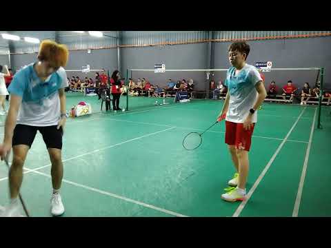 Badminton QF Novae BA Mixed Double SemiPro - Ariffin Nazri / Farah R Vs Junior Oh / Isabell Liau