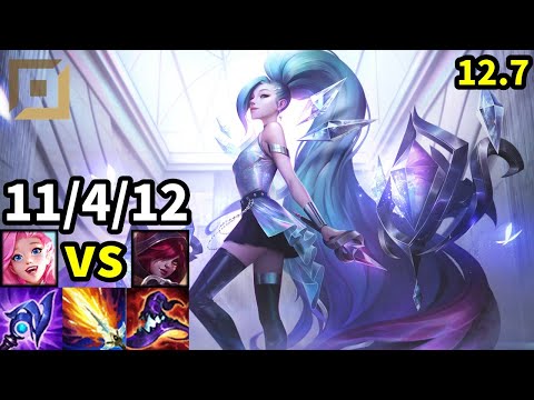 Seraphine Bot vs Xayah - NA Challenger | Patch 12.7