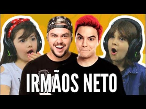 CRIANÇAS REAGEM A IRMÃOS NETO - FELIPE E LUCCAS NETO