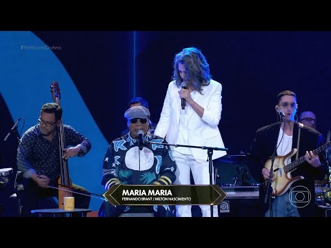 Milton Nascimento e Simone cantam "Maria, Maria" no Domingão com Huck