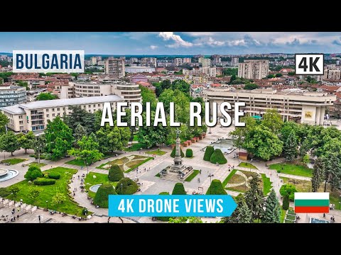 Flying Over RUSE: Bulgaria's Hidden Danube Gem? ✨ (Cinematic Drone Tour)