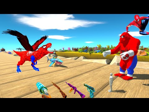 FPS AVATAR & SUPERMAN GORO RESCUE MISSION JW2 - Animal Revolt Battle Simulator