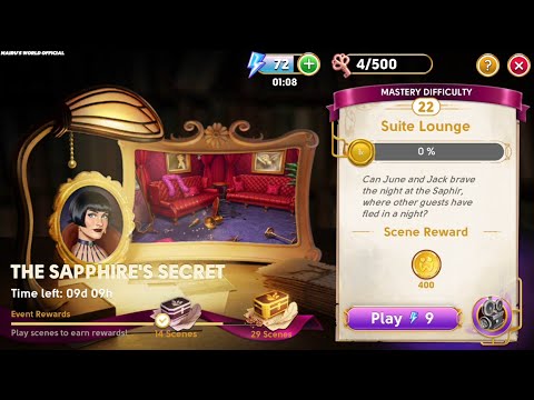 June's Journey Secrets 31 Scene 22 Suite Lounge Silhouette Mode 4K ULTRA HD