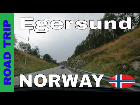 Road Trip Bjerkreim - Egersund E39 🇳🇴 4K 60p