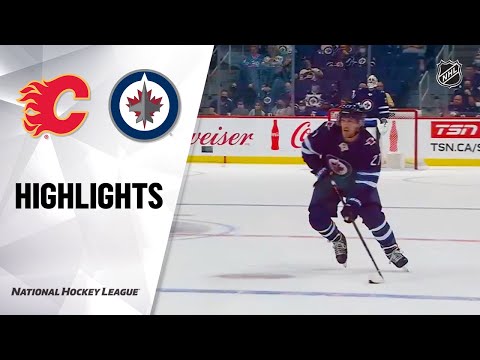 Flames @ Jets 10/6/21 | NHL Highlights