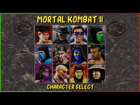 Mortal Kombat 2 - Character Select - Remake
