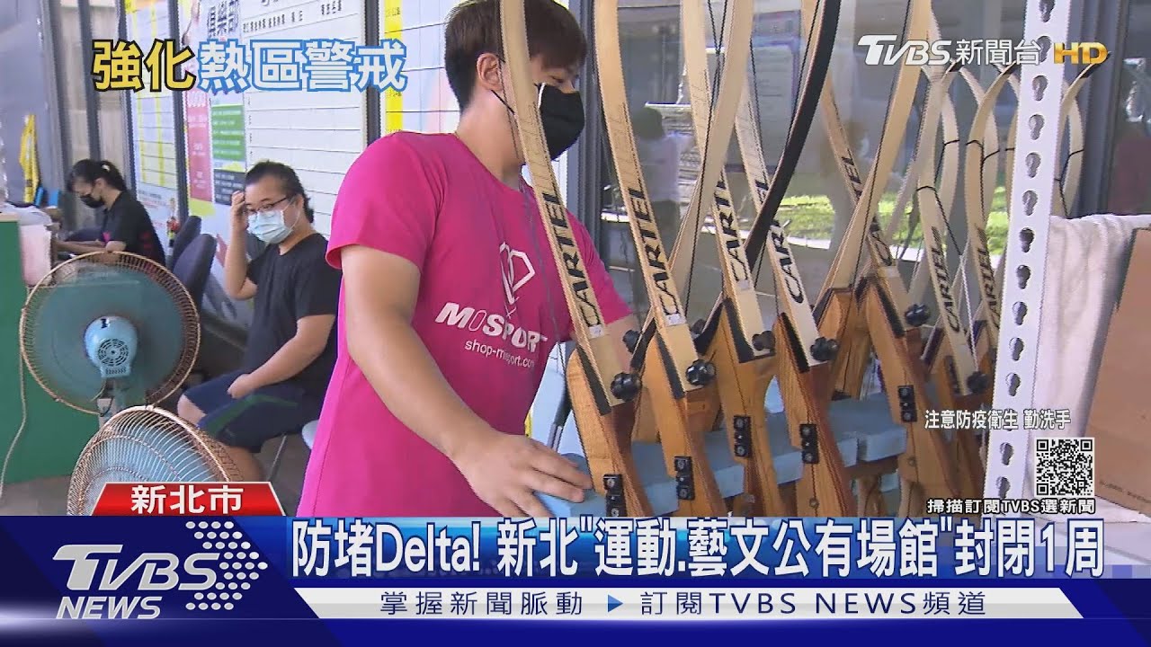 防堵Delta! 新北「運動、藝文公有場館」封閉一周