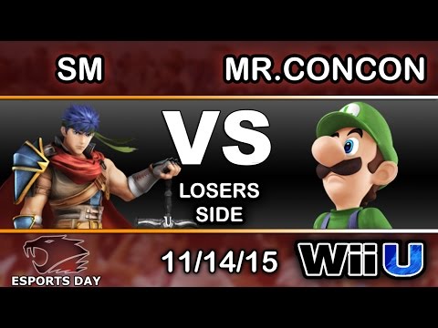 eSports Day – 2Scoops | SM (Ike) Vs. SCB | Mr.ConCon (Luigi) Losers Side - Smash Wii U
