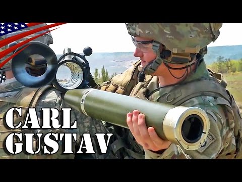 US Army M3 Carl Gustav Recoilless Rifle Firing: TPT 141 & FFV 553B Round - カールグスタフM3無反動砲の発射訓練・アメリカ陸軍