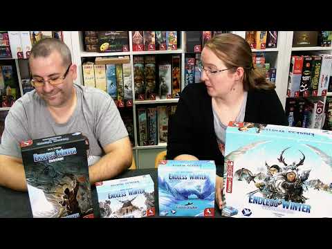 Endless Winter:  Überlebe Die Letzte Eiszeit (Pegasus Spiele / frosted Games) / Essen 2022