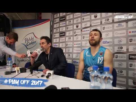 Konferencja po 2 meczu #PlayOff2017 | Polski Cukier Toruń - Rosa Radom