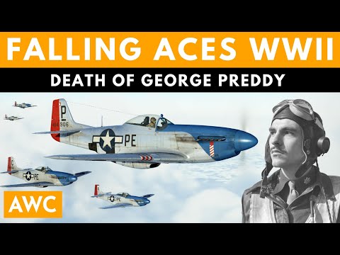 Death of George Earl Preddy Jr - Top P-51 Mustang ace of WWII | 26.83 victories - 25th December 1944