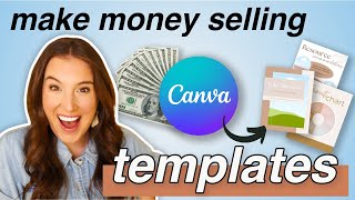 How to make money online selling Canva templates in 2024 💰 (Research + Create + Sell)