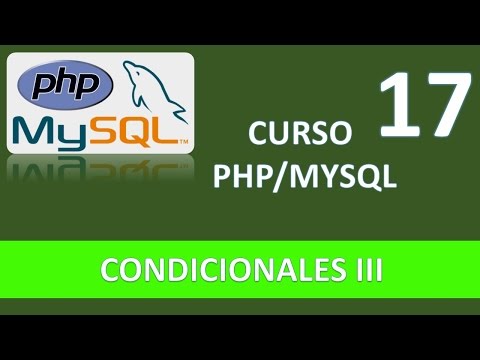 Curso PHP MySQL Presentación Vídeo 1
