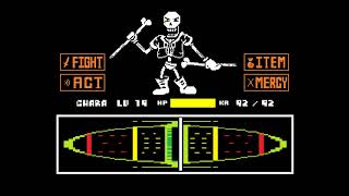 UNDERTALE: DISBELIEF old phase 2 demo (first attack nohit)