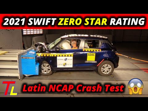 Suzuki Swift 2021 Scores Zero Star in Latin NCAP Crash Test 😳 | Swift 2021 Facelift NCAP Rating