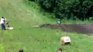 preview picture of video 'Dirt Bike Hill Climb Caroga Lake, Ny 2008 1st run'