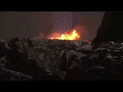 Industriebrand in Lohfelden 07.03.2018