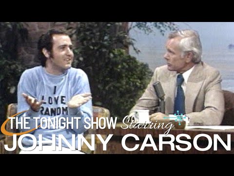 Andy Kaufman Talks About Foreign Man and Staying in Character | Carson Tonight Show
