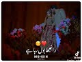 Kahn Kisi Ki Hogi Jo Taqdeer Hai Meri Ranjhy Ki Us Heer Sey Sundar Heer Hai Meri