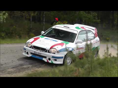 8 Rajd Koszaliński 2019. D.Gliszczynski / W.Krakowiak. Toyota Corolla. DCG Rally